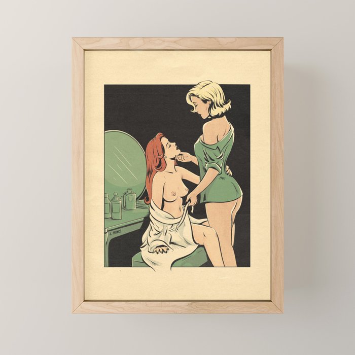 you're gorgeous 2 Mini Art Print Gallery Image 1