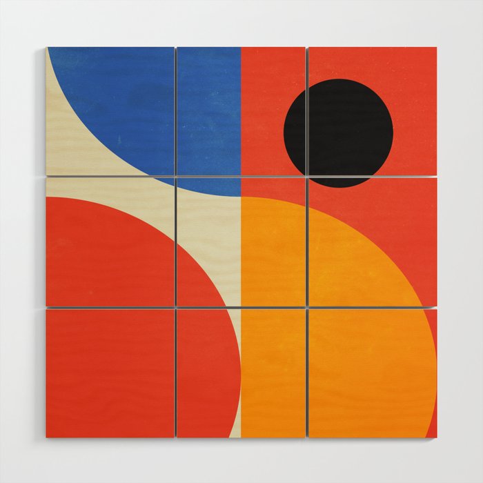 BAUHAUS 07: Exhibition 1923 | Mid Century Series Wood Wall Art Gallery Image 1