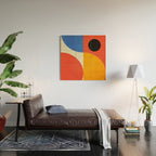 BAUHAUS 07: Exhibition 1923 | Mid Century Series Wood Wall Art Gallery Image 2