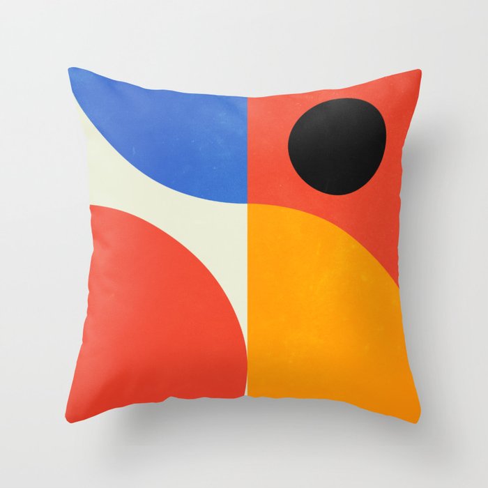 BAUHAUS 07: Exhibition 1923 | Mid Century Series Throw Pillow Gallery Image 6