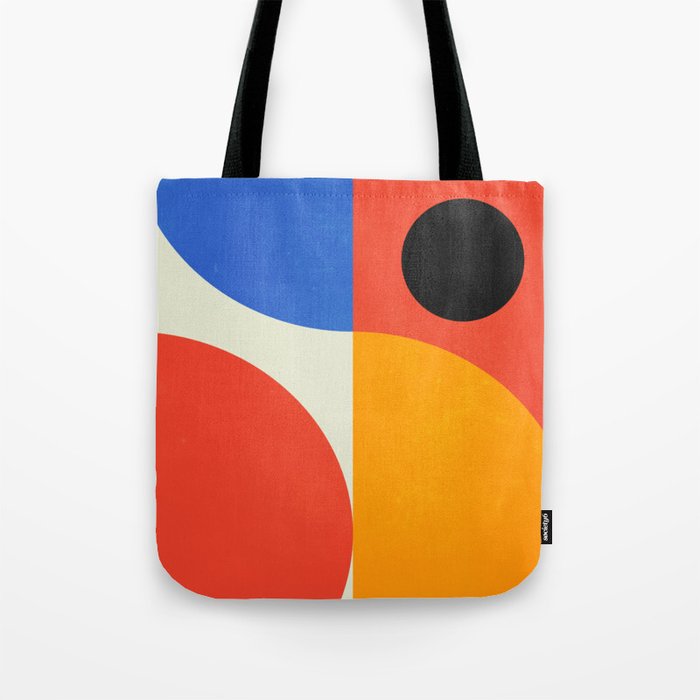 BAUHAUS 07: Exhibition 1923 | Mid Century Series Tote Bag Gallery Image 1