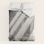 Grand Central Station, Black and White Vintage Art Duvet Cover Gallery Image 6