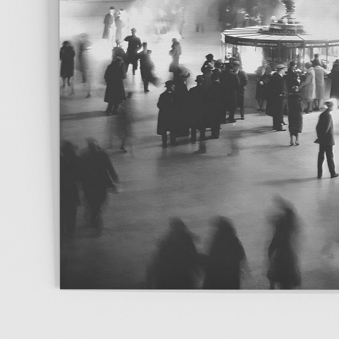Grand Central Station, Black and White Vintage Art Poster Gallery Image 3
