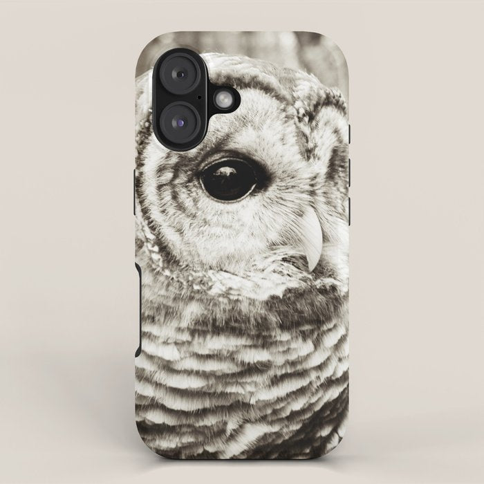 Wise Old Owl iPhone Case Gallery Image 1