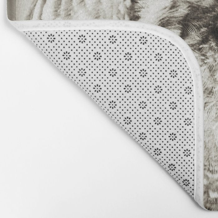 Wise Old Owl Bath Mat Gallery Image 2