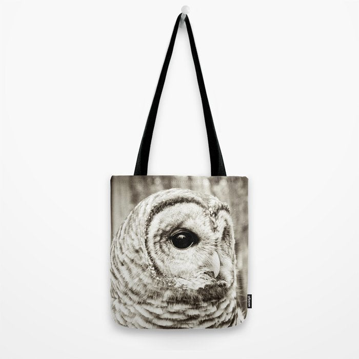 Wise Old Owl Tote Bag Gallery Image 2