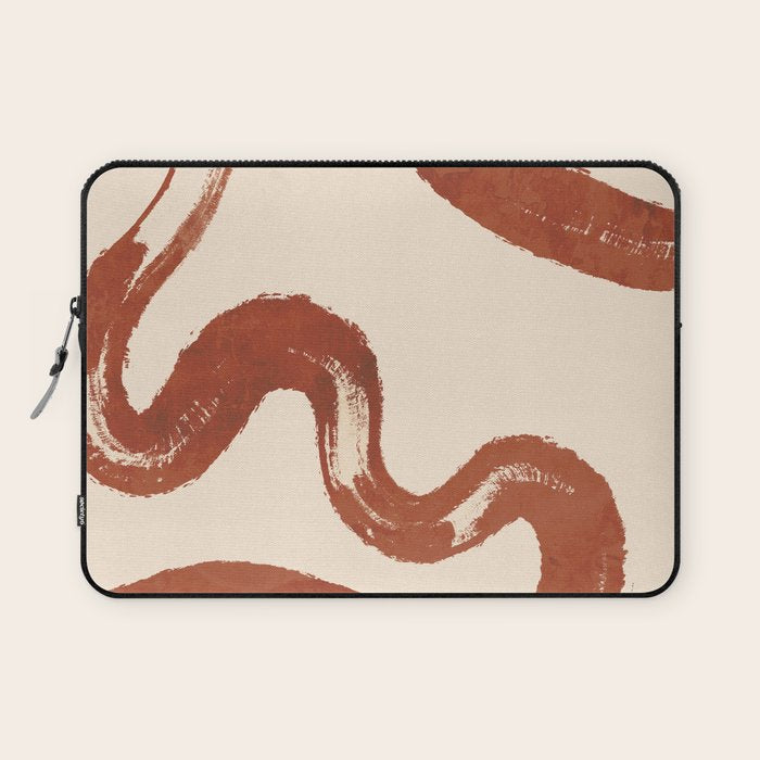 Abstract line art 129 Laptop Sleeve Gallery Image 1