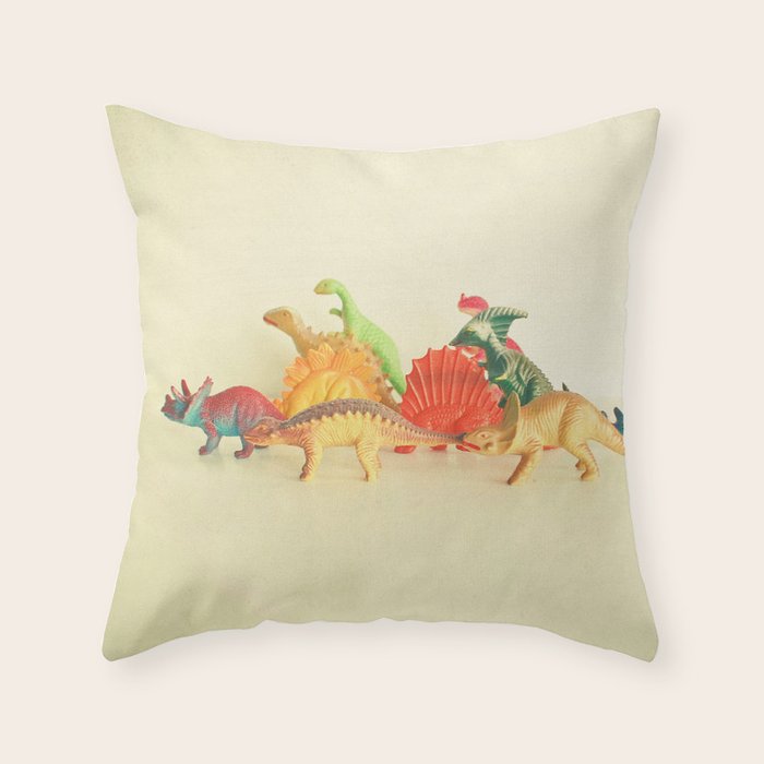 Walking With Dinosaurs Throw Pillow Gallery Image 6