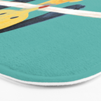 Lucky dog Bath Mat Gallery Image 3