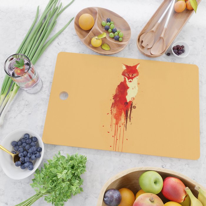 The fox, the forest spirit Cutting Board Gallery Image 2