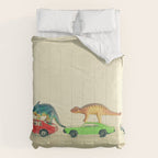 Dinosaurs Ride Cars Comforter Gallery Image 6