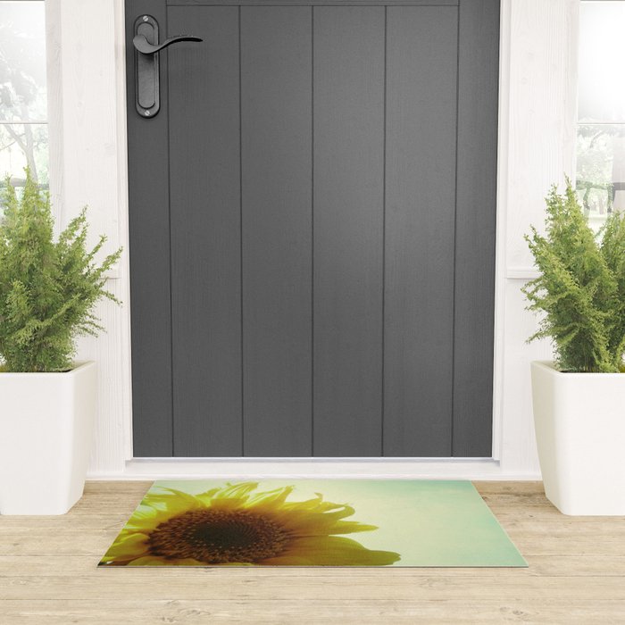Sunflower Welcome Mat Gallery Image 3