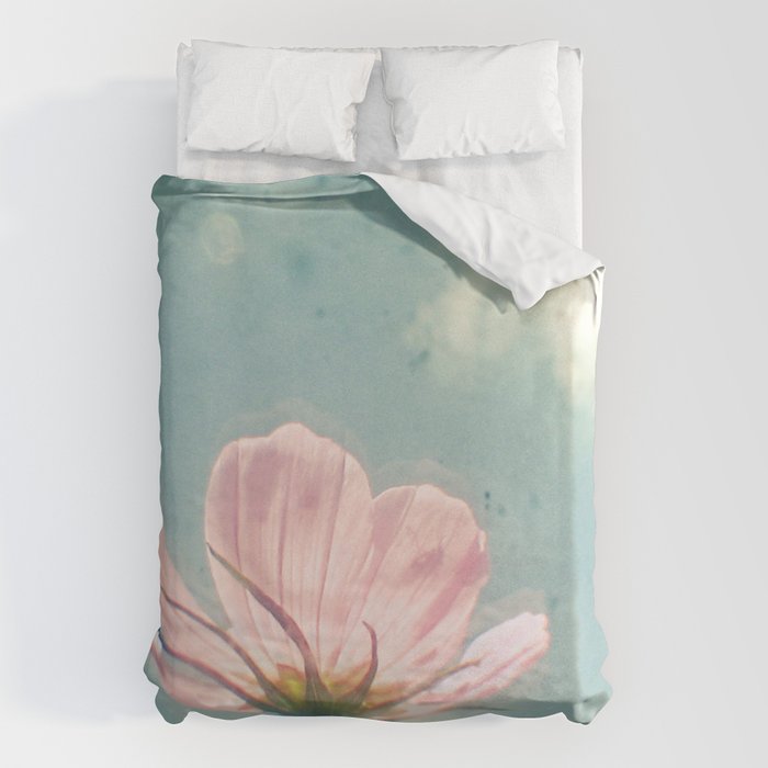 Pink Cosmos Duvet Cover Gallery Image 6