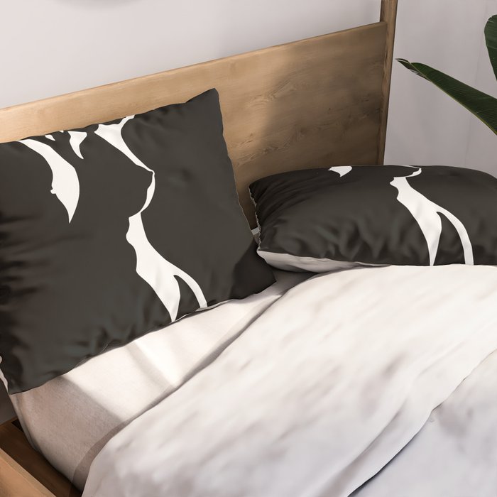 Nude Shadow Pillow Sham Gallery Image 2