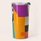 Mid Century Collage | PATTERN 07: The Retro Edition Travel Mug Gallery Image 2