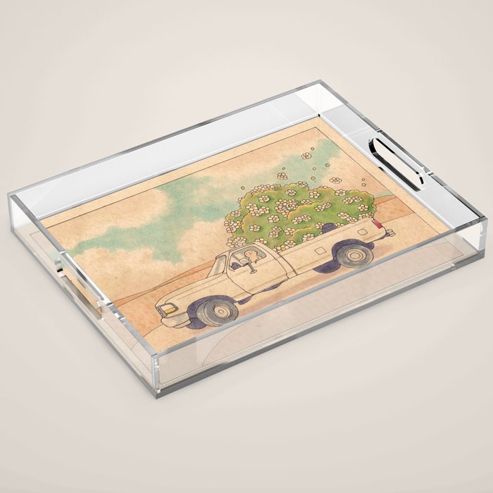 Flower Delivery 2021 Acrylic Tray Gallery Image 1