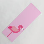Geometric flamingo Yoga Mat Gallery Image 1