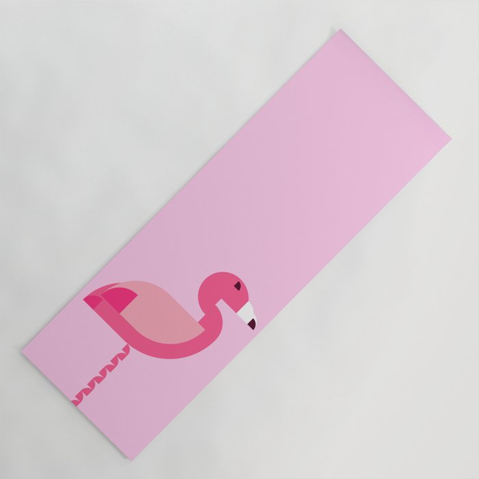 Geometric flamingo Yoga Mat Gallery Image 1