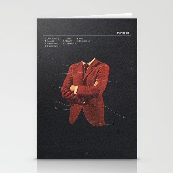 Manhood Stationery Card Gallery Image 1