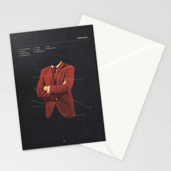 Manhood Stationery Card Gallery Image 2