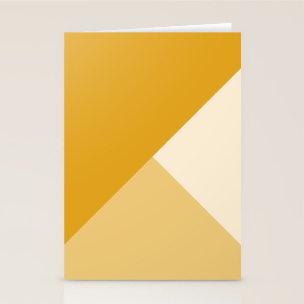Mustard Tones Stationery Card Gallery Image 2