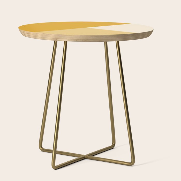 Mustard Tones Side Table