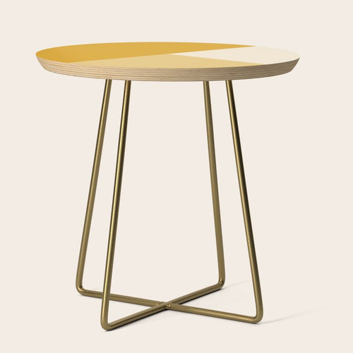 Mustard Tones Side Table Gallery Image 1