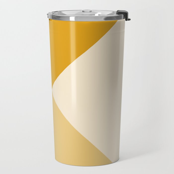 Mustard Tones Travel Mug Gallery Image 2