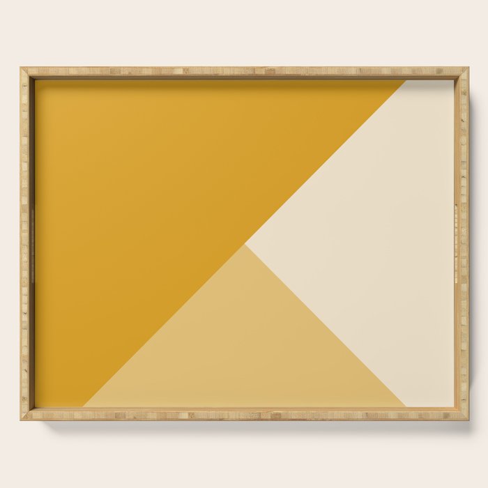 Mustard Tones Serving Tray Gallery Image 1