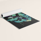 O Ginkgo (on Black) Yoga Mat Gallery Image 2