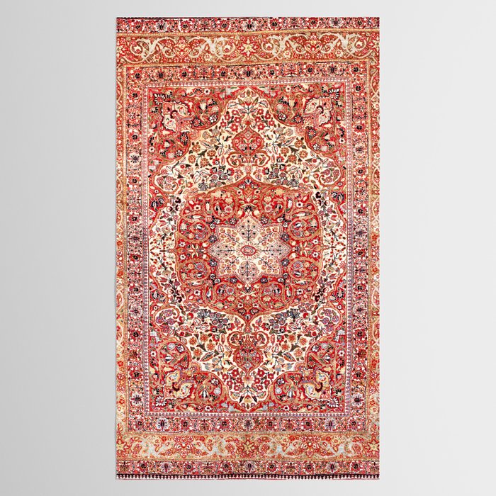 Tabriz Azerbaijan Northwest Persian Rug Print Tablecloth Gallery Image 2