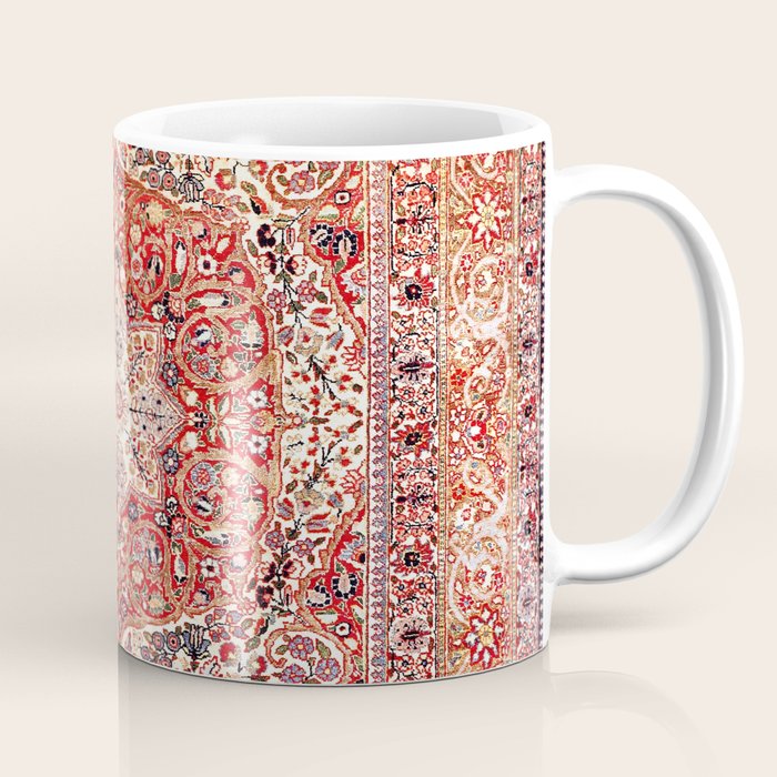 Tabriz Azerbaijan Northwest Persian Rug Print Coffee Mug Gallery Image 1