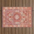 Tabriz Azerbaijan Northwest Persian Rug Print Outdoor Rug Gallery Image 1