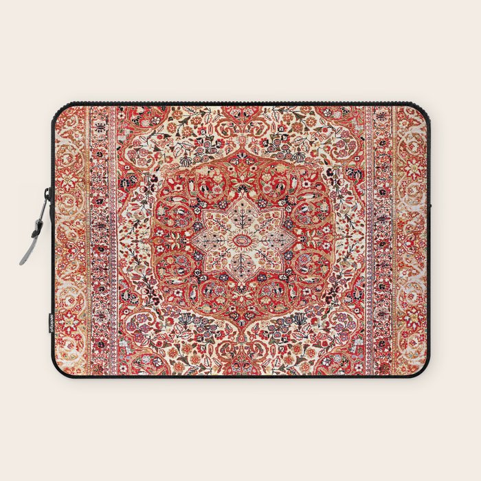 Tabriz Azerbaijan Northwest Persian Rug Print Laptop Sleeve Gallery Image 1