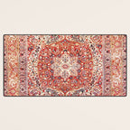 Tabriz Azerbaijan Northwest Persian Rug Print Desk Mat Gallery Image 3