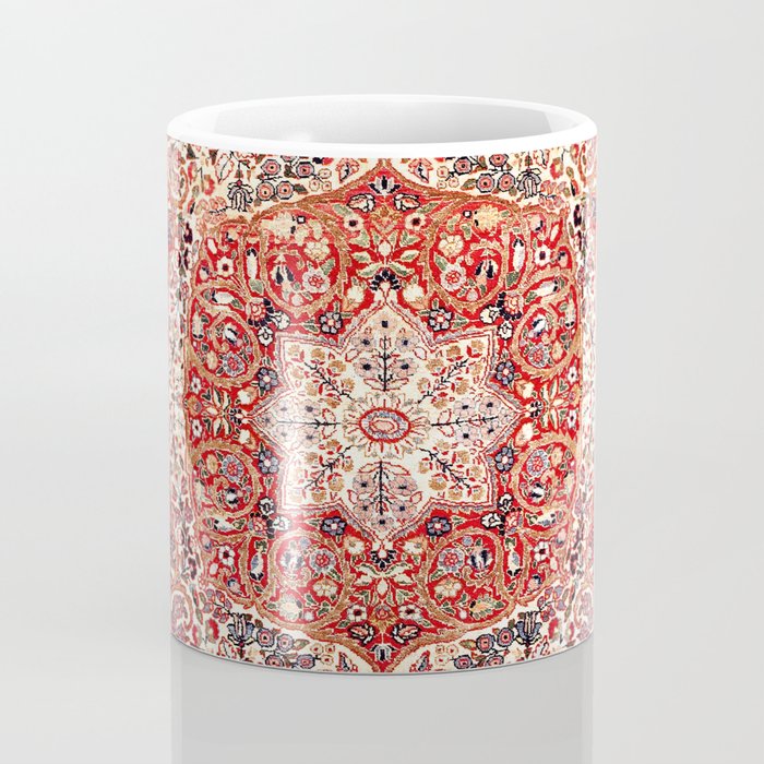 Tabriz Azerbaijan Northwest Persian Rug Print Coffee Mug Gallery Image 4