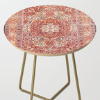 Tabriz Azerbaijan Northwest Persian Rug Print Side Table Gallery Image 2