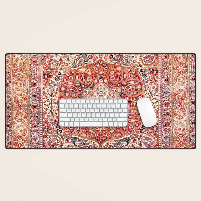 Tabriz Azerbaijan Northwest Persian Rug Print Desk Mat Gallery Image 1
