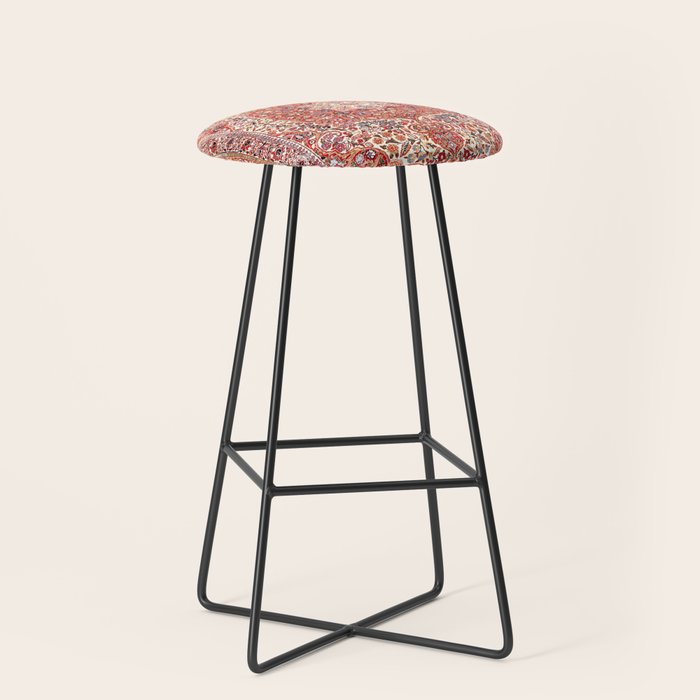 Tabriz Azerbaijan Northwest Persian Rug Print Stool Gallery Image 1