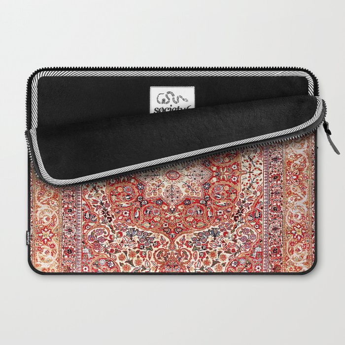 Tabriz Azerbaijan Northwest Persian Rug Print Laptop Sleeve Gallery Image 2
