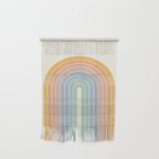 Gradient Arch XIII Retro Mid Century Modern Rainbow Wall Hanging Gallery Image 1
