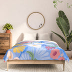 Meadow muse - blue Comforter Gallery Image 3