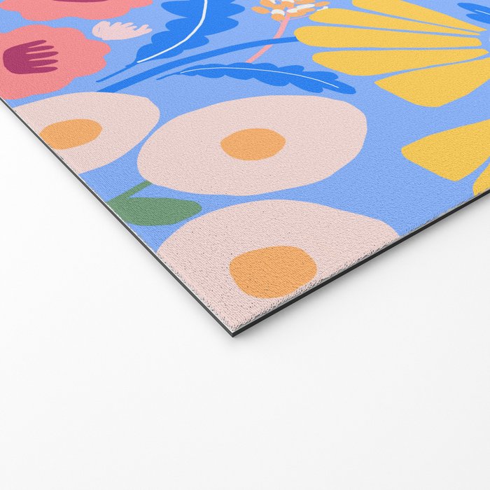 Meadow muse - blue Welcome Mat Gallery Image 2