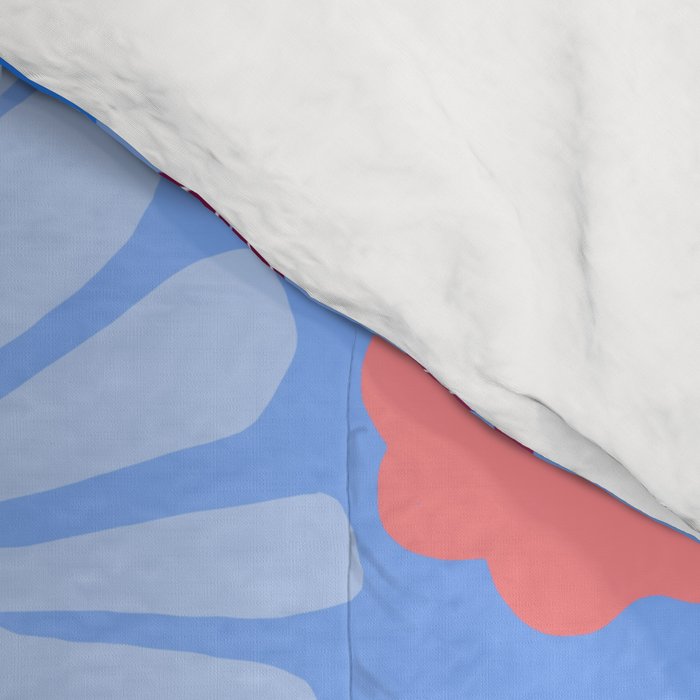 Meadow muse - blue Comforter Gallery Image 4