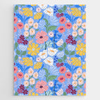 Meadow muse - blue Jigsaw Puzzle Gallery Image 1