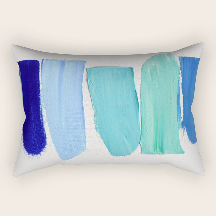 Ocean Blues Rectangular Pillow Gallery Image 2
