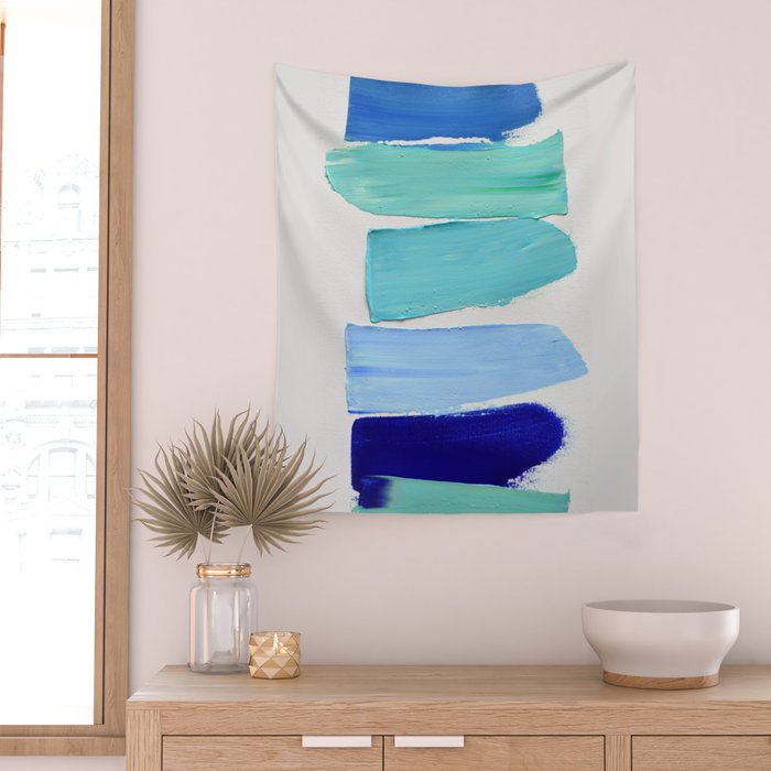 Ocean Blues Wall Tapestry Gallery Image 2