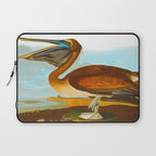 Brown Pelican Illustration Laptop Sleeve Gallery Image 1
