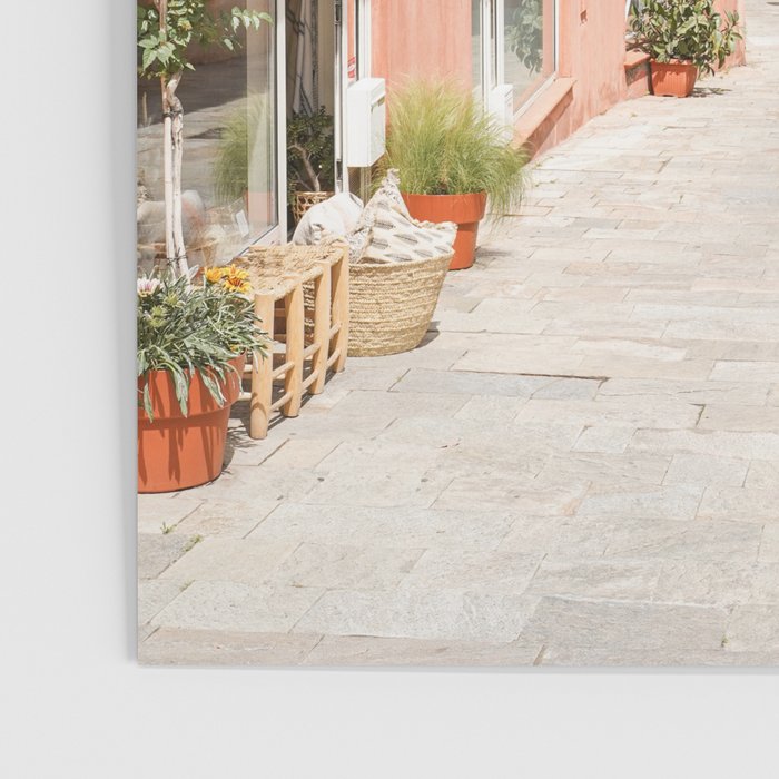 Pastel Color Street In Villefranche Sur Mer, France Photo | Summer Travel Photography Art Print | Colorful Houses In Europe Poster Gallery Image 3