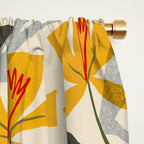 Wild Yellow Lilies Window Curtain Gallery Image 2